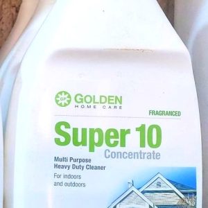 Désinfectant liquide 100% Bio SUPER 10 1 litre – Domicile, bureau, hygiène publique, agriculture, élevage