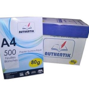 Ramette AUTHENTIK 500 feuilles blanches A4 80 gr