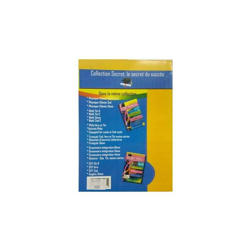 Secret Français 1ère, Tle- Résumés + Exercices corrigés