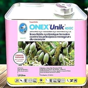Insecticide liquide ternaire ONEX UNIK 45 EC 1,5 litres – Cacao
