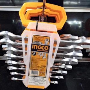 INGCO Jeu de Clé Etoile 9 pièces