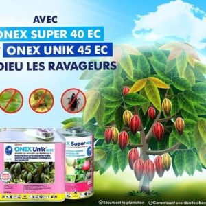 Insecticide liquide ternaire ONEX UNIK 45 EC 1,5 litres – Cacao