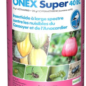 Insecticide liquide ONEX SUPER 40 EC 1 litre – Cacao, anacarde