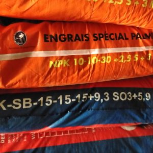 Engrais granulé NPK 15-15-15 + 9,3 SO3 + 5,9 MGO 50 kg – Toutes les cultures