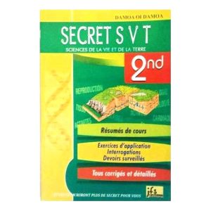 Secret SVT 2nde – Résumés + Exercices corrigés