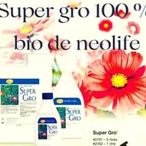 Engrais foliaire et racinaire 100% Bio SUPER GRO 1 litre – Cultures pérennes