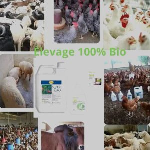 Complément alimentaire 100% Bio SUPER GRO 5 litres + Insecticides Bio Les 3 Combattants – Elevage