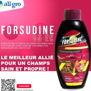 Insecticide liquide FORSUDINE 55 EC 1 litre – Cacao