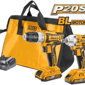 INGCO Combo 2 pièces sans fil 20V