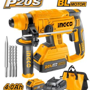 INGCO Marteau perforateur sans fil 20V 4.0Ah