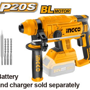 INGCO Marteau perforateur sans fil 20V 4.0Ah