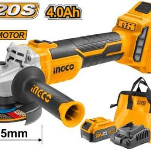 INGCO Meuleuse d’angle sans fil 20V