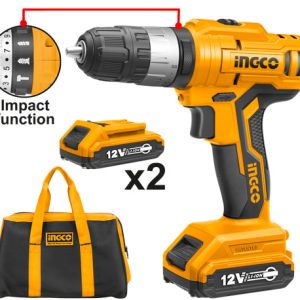 INGCO Perceuse à percussion sans fil 12V