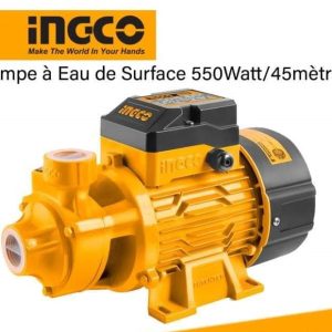 INGCO Pompe à eau de surface 45 mètres 550 Watt