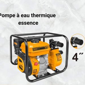 INGCO Pompe à eau thermique Essence