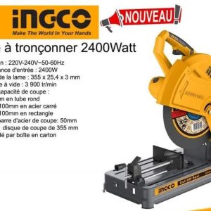 INGCO Scie à tronçonner 2400 Watt