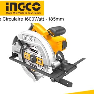 INGCO Scie circulaire 1600 Watt – 185 MM