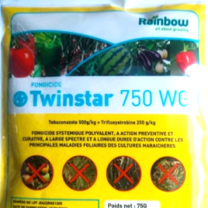 Fongicide granulé TWINSTAR 750 WG 75 gr – Cultures maraichères