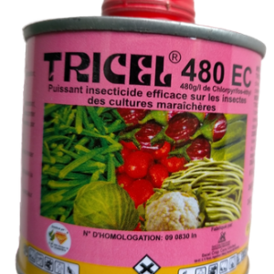 Insecticide-acaricide liquide TRICEL 480 EC 100 ml – Cultures maraichères