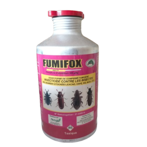 Boite de 500 comprimés-insecticides FUMIFOX 560 FT 1,5 kg – Denrées stockées