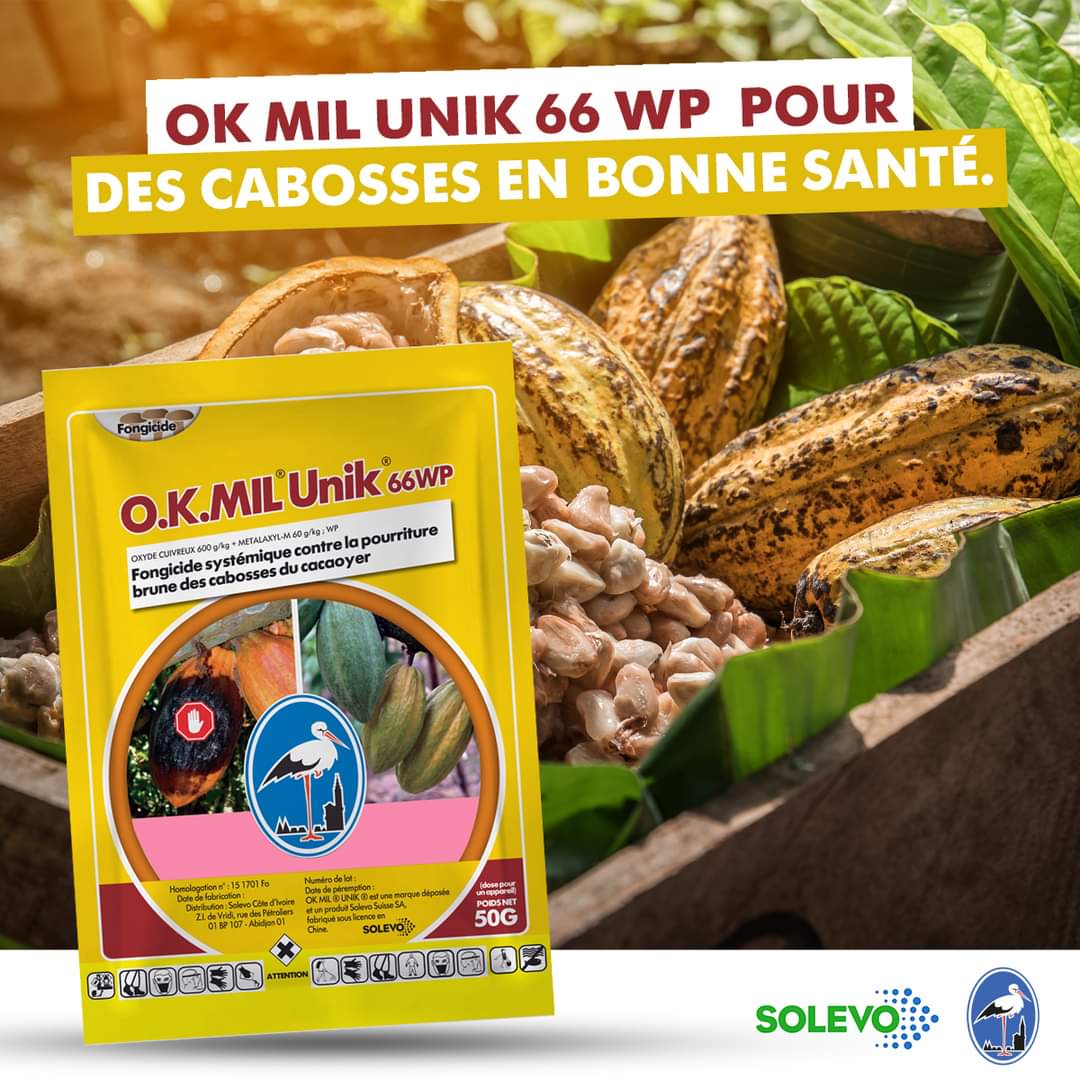 Fongicide granulé O.K.MIL UNIK 66 WP 50 gr – Cacao