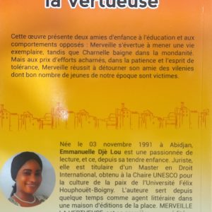 Roman Merveille La Vertueuse – JD Edition – Emmanuelle Djè Lou