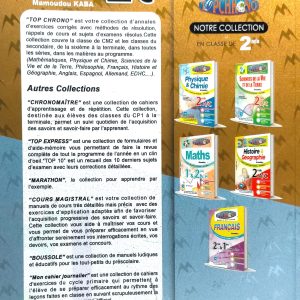 TOPCHRONO Maths 2nde C – Les Editions Matrice