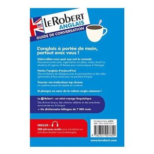 LE ROBERT Guide de conversation Anglais