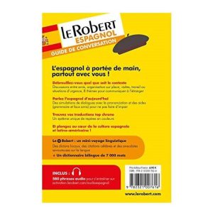 LE ROBERT Guide de conversation Espagnol