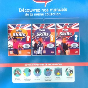 Livre d’Anglais WIN SKILLS 4ème – JD Editions