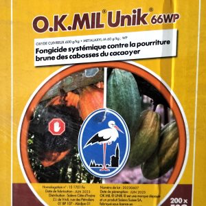 Fongicide granulé O.K.MIL UNIK 66 WP 50 gr – Cacao