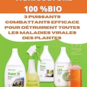 Insecticides liquides Bio LES 3 COMBATTANTS 3 litres (LDC, CARE & SUPER10) – Toutes les cultures