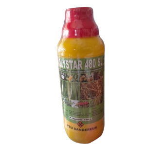 Herbicide liquide total GLYSTAR 480 SL 1 litre – Toutes les cultures