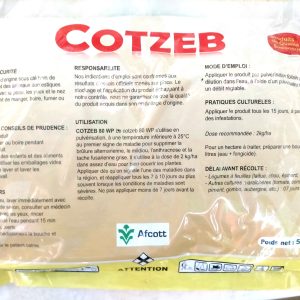 Fongicide granulé COTZEB 80% WP 500 gr – Cultures maraichères