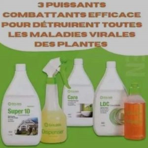 Fongicides liquides Bio LES 3 COMBATTANTS 3 litres (SUPER 10, CARE & LDC) – Toutes les cultures