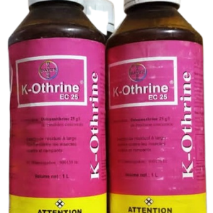 Insecticide liquide K-OTHRINE 25 EC 1 litre – Usage domestique, hygiénique et industriel