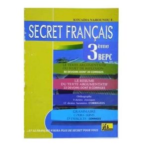 SECRET Français 3ème – Résumés + Exercices corrigés – jfs Edition