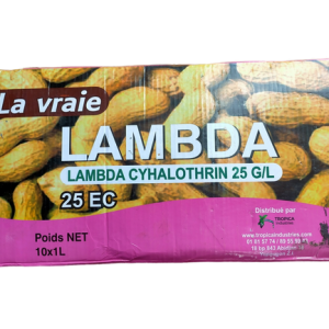 Insecticide liquide La vraie LAMBDA 25 EC 1 litre – Cultures maraichères et vivrières