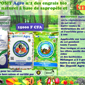Engrais granulé 100% Biologique BIODEPOSIT AGRO 10 kg – Toutes les cultures