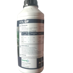 Fertilisant foliaire FOLIUP 1 litre – Banane, riz