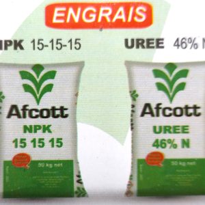 Engrais granulé NPK 15-15-15 50 kg Afcott – Toutes les cultures