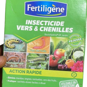 Bio-insecticide granulé FERTILIGENE 100 gr – Cultures maraichères et vivrières, agrume, jardin