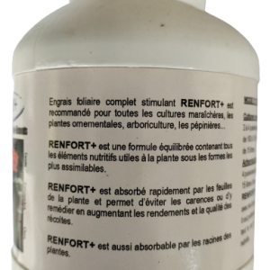 Engrais foliaire RENFORT+ 500 ml – Cultures maraichères