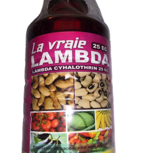 Insecticide liquide La vraie LAMBDA 25 EC 1 litre – Cultures maraichères et vivrières