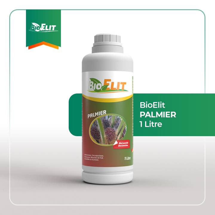 Insecticide liquide 100% Bio BIOELIT 1 litre – Type Palmier à huile
