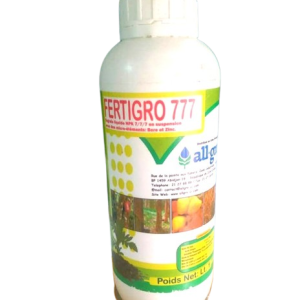 Engrais foliaire FERTIGRO NPK 7.7.7 1 litre – Cacao, céréale, cultures maraichères, anacarde