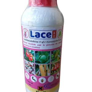 Insecticide liquide LACE 35 EC 1 litre – Cultures maraichères et céréalières, anacarde, cacao(801)