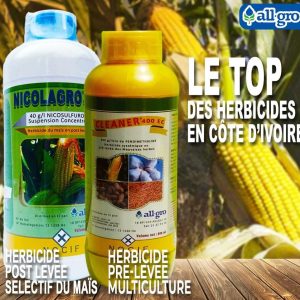 Herbicide liquide sélectif de post-levée NICOLAGRO 40 SC 1 litre – Maïs