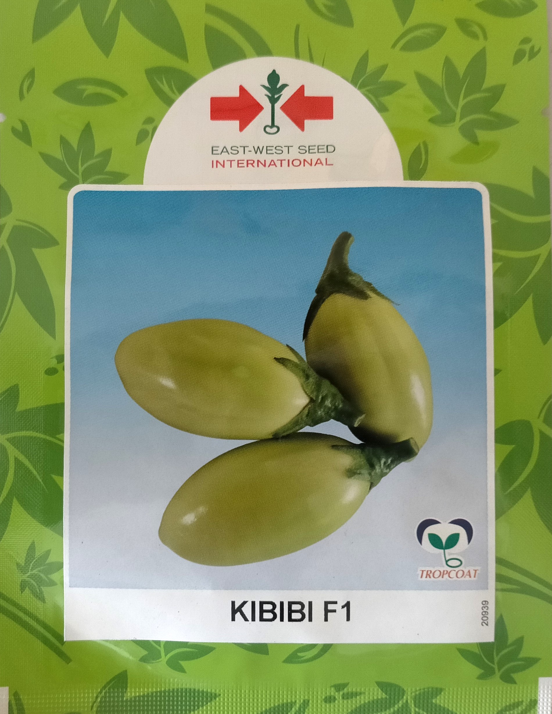 Semence hybride d’AUBERGINE KIBIBI F1 500 graines