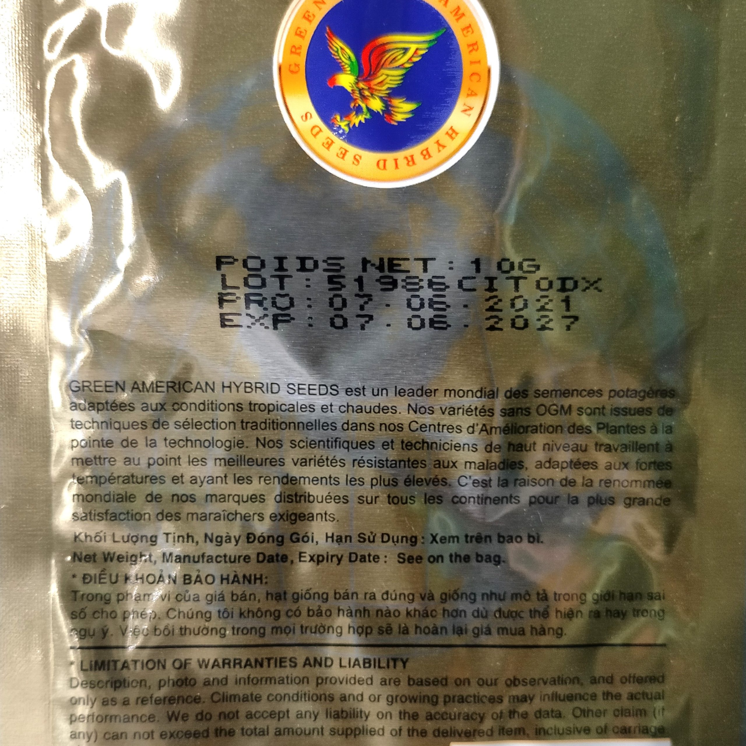 Semence de TOMATE PETOMECH 10 gr AHS